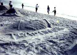 sand sculpting